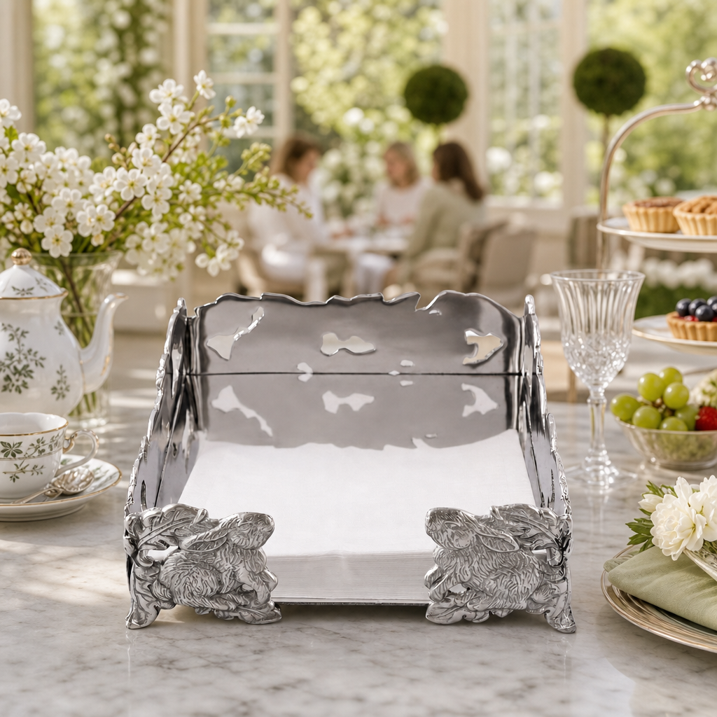 Bunny Luncheon Napkin Box 5