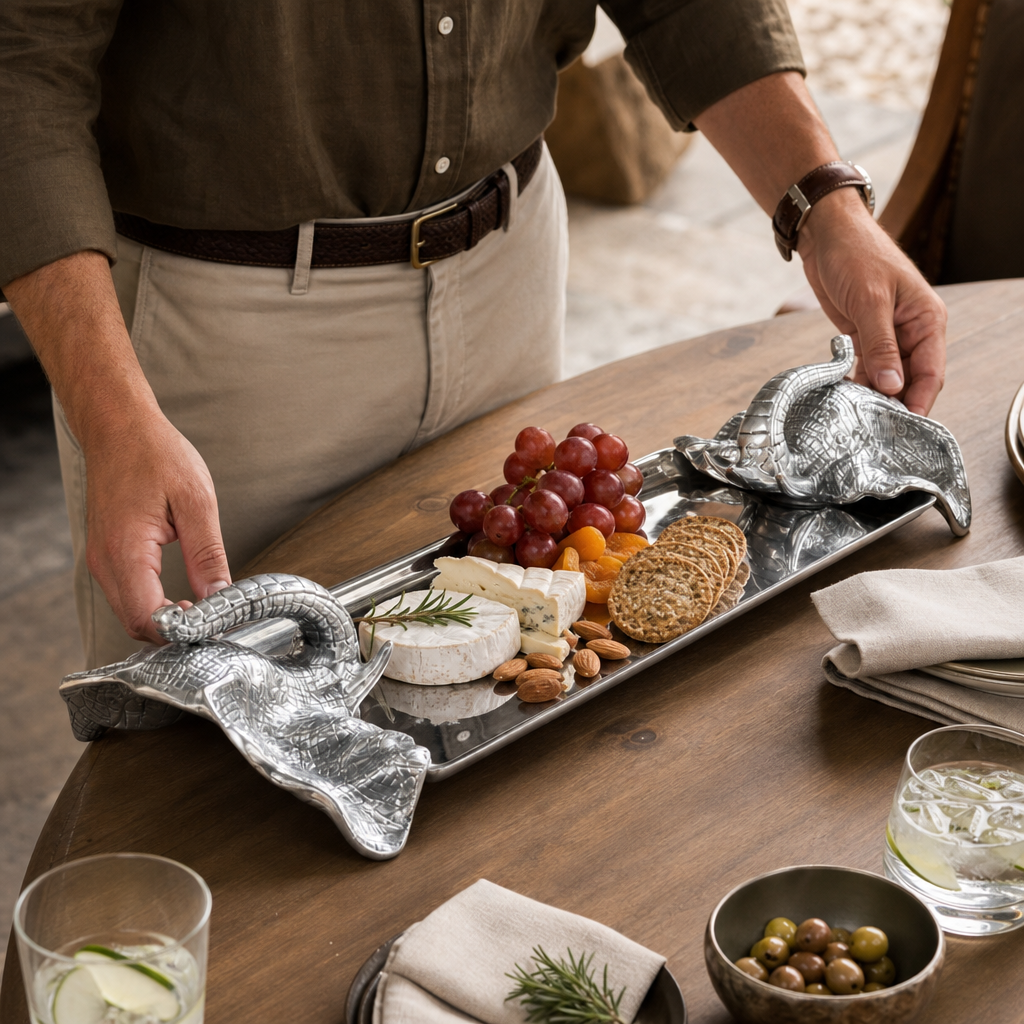 Elephant Oblong Tray 3