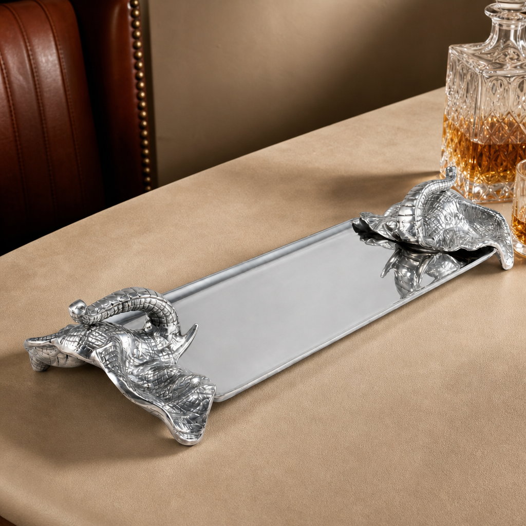 Elephant Oblong Tray 1