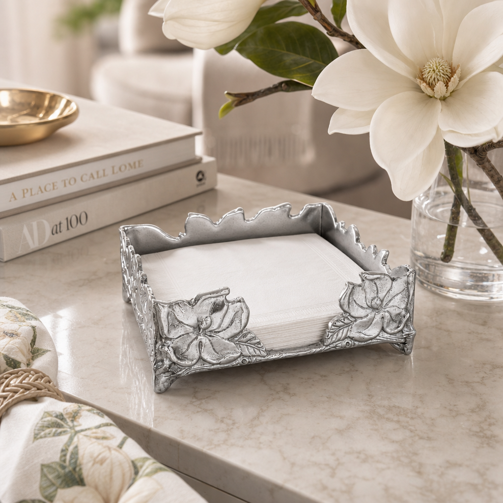 Magnolia Luncheon Napkin Box 5