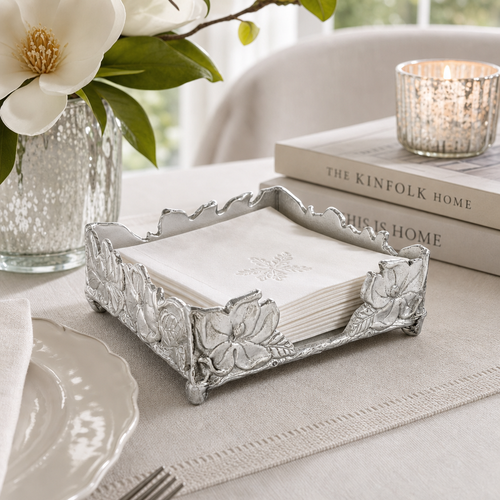 Magnolia Luncheon Napkin Box 7