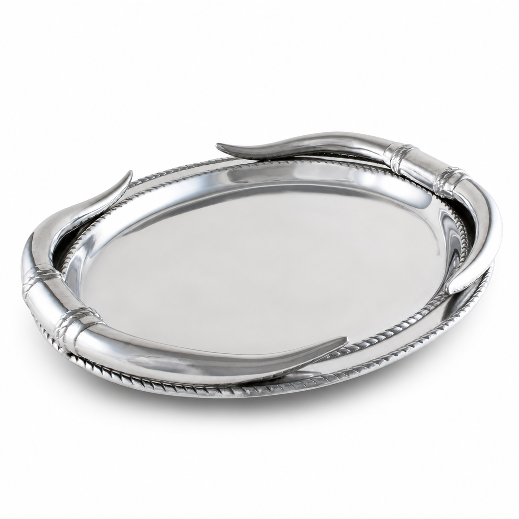 Longhorn Oval Platter 1