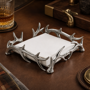 Antler Cocktail Napkin Box 2