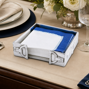 Equestrian Cocktail Napkin Box 2
