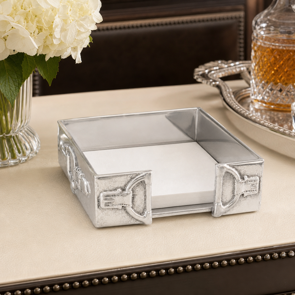 Equestrian Cocktail Napkin Box 3