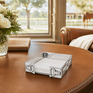 Equestrian Cocktail Napkin Box 15