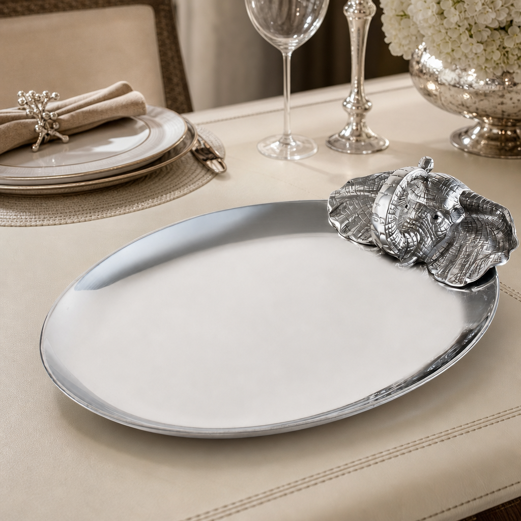 Elephant Oval Platter 1