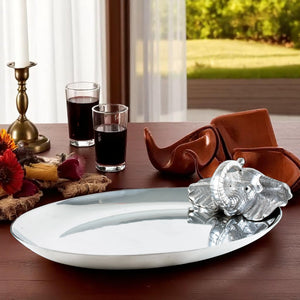 Elephant Oval Platter