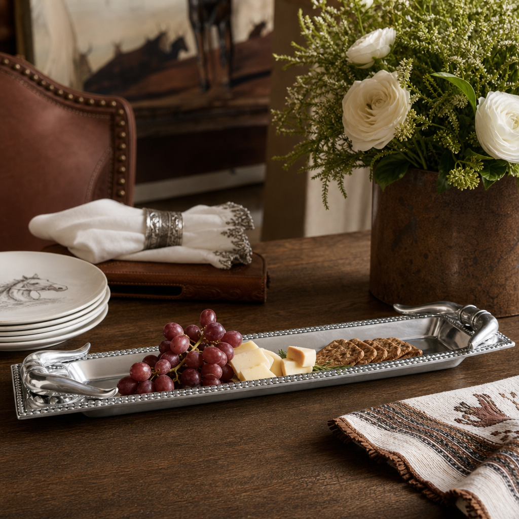 Longhorn Oblong Tray 6