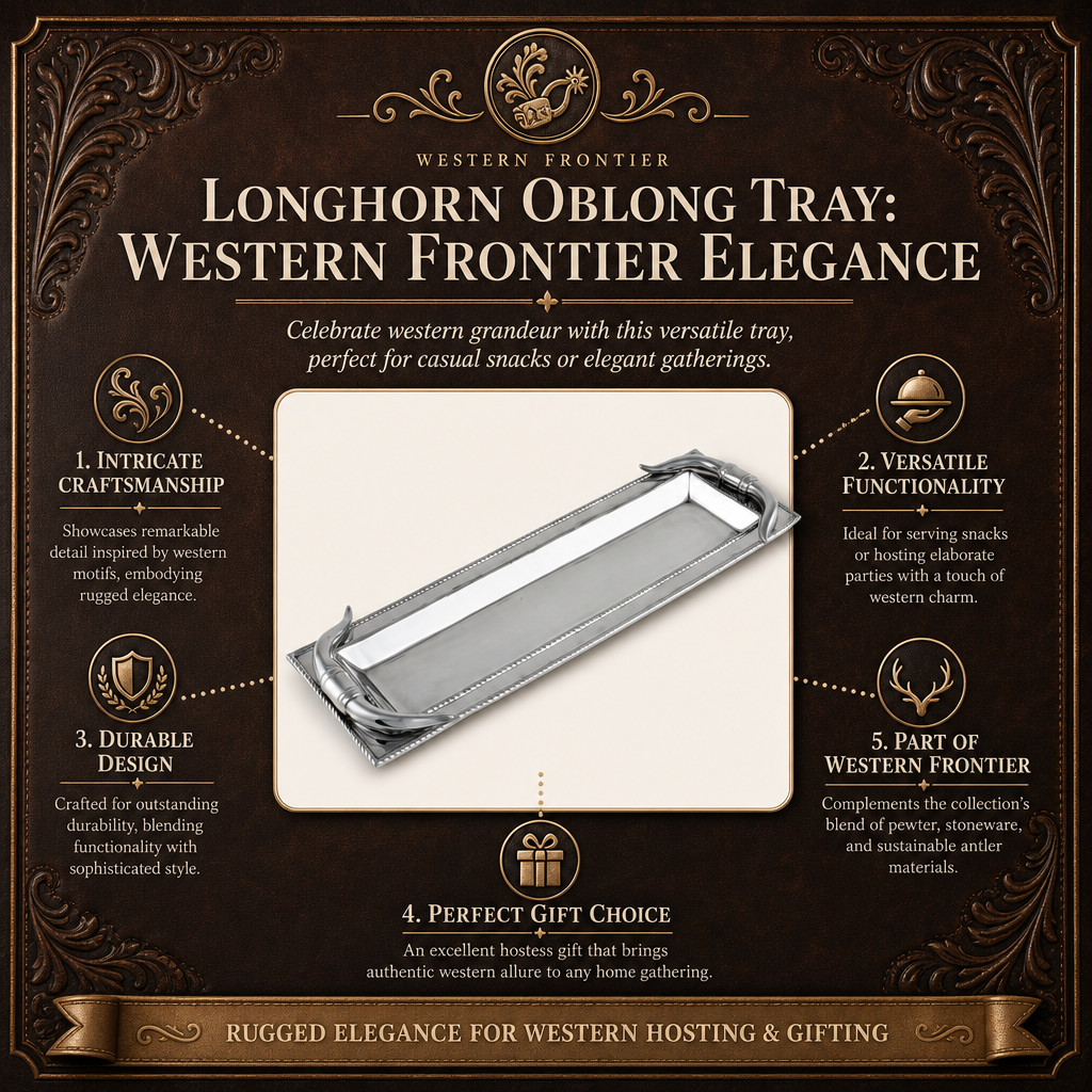 Longhorn Oblong Tray 15