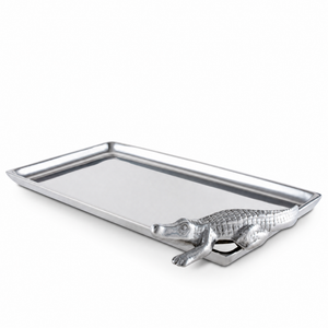 Alligator Tray Figural 6x12 1