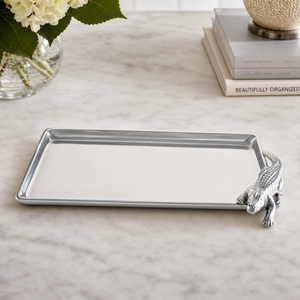 Alligator Tray Figural 6x12 10