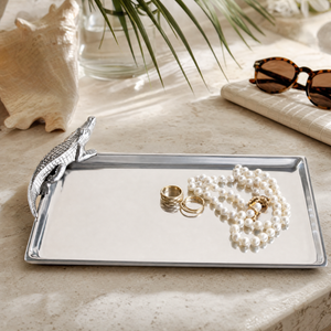 Alligator Tray Figural 6x12 8