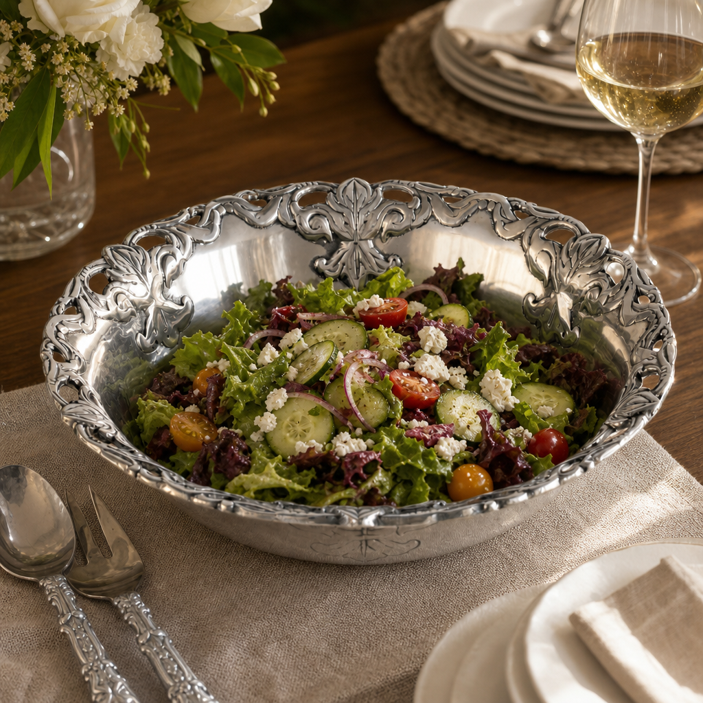 Fleur-De-Lis 12 Bowl 7