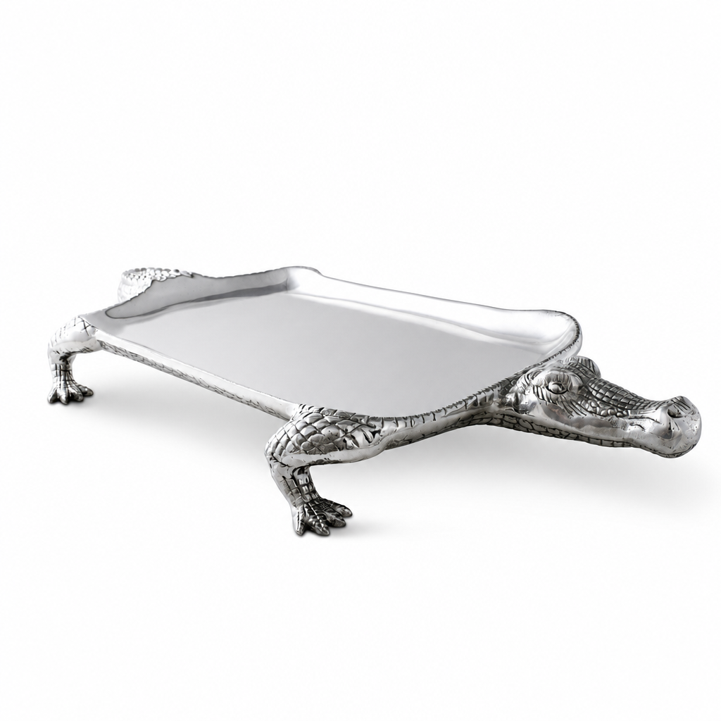 Alligator Figural Platter 1