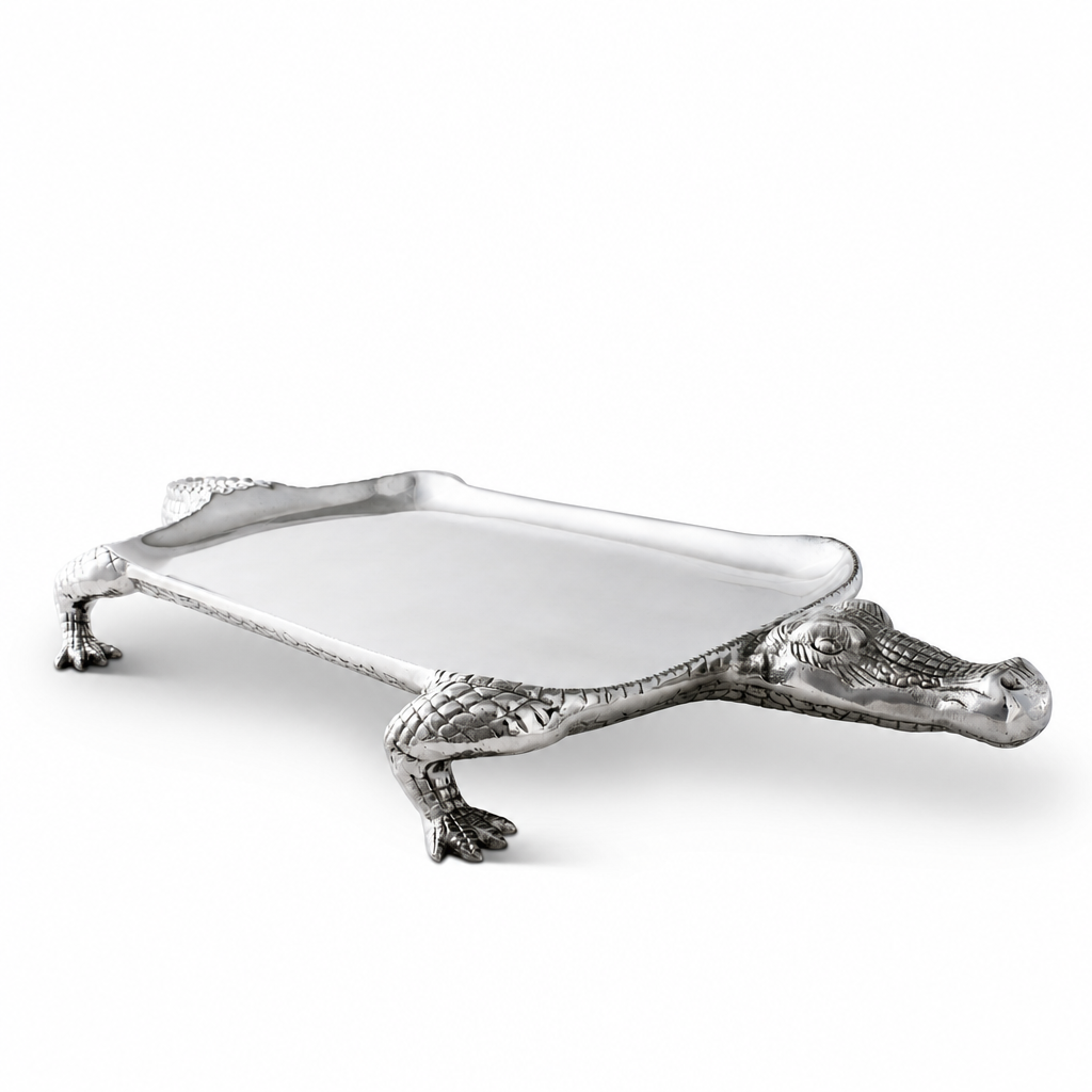 Alligator Figural Platter 1