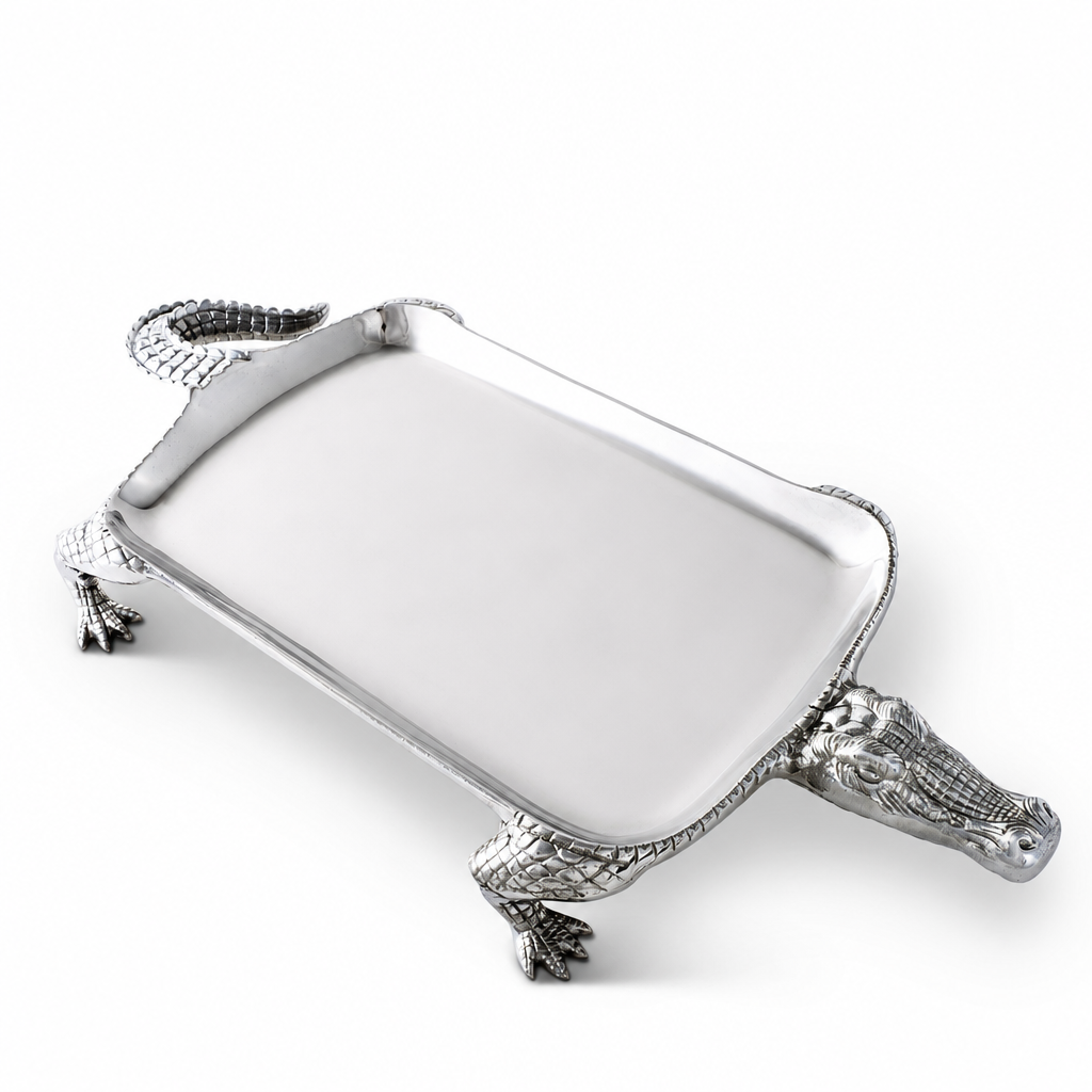Alligator Figural Platter 6