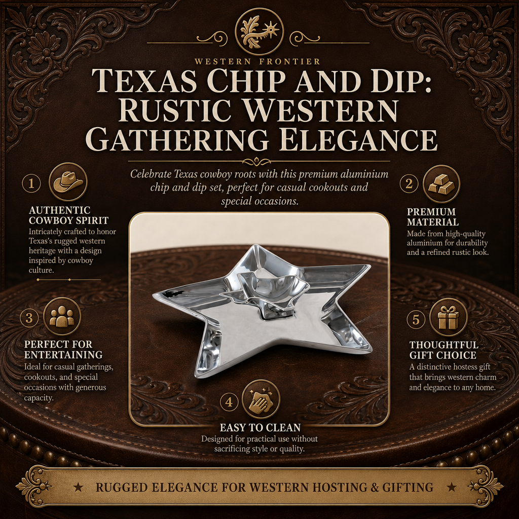 Texas Chip and Dip: Rustic Western Gathering Elegance