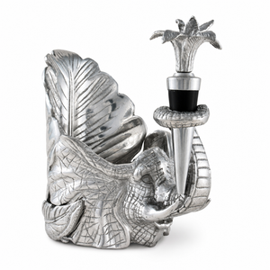 Elephant Wine Coaster and Stopper Set 1