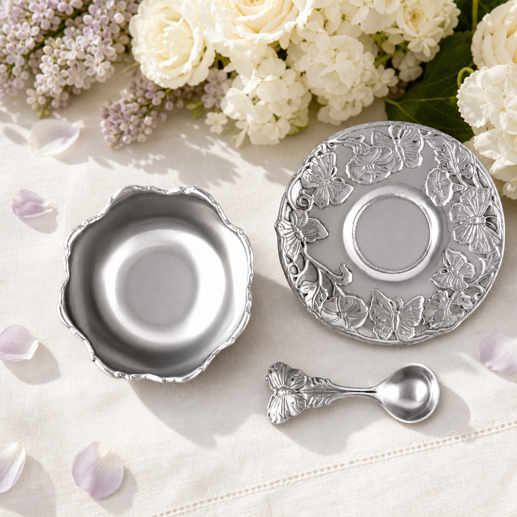 Butterfly Condiment Set 3-piece 5