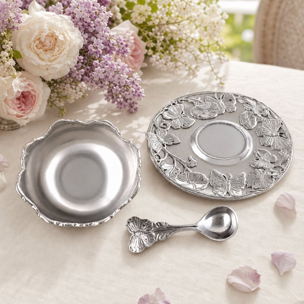 Butterfly Condiment Set 3-piece 15