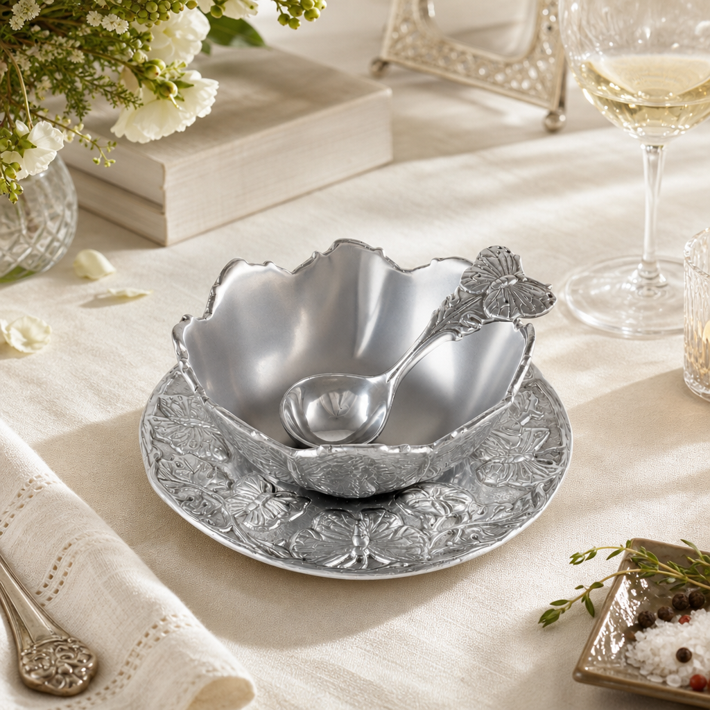 Butterfly Condiment Set 3-piece 17