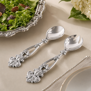 Fleur-De-Lis Open Serving Set 2