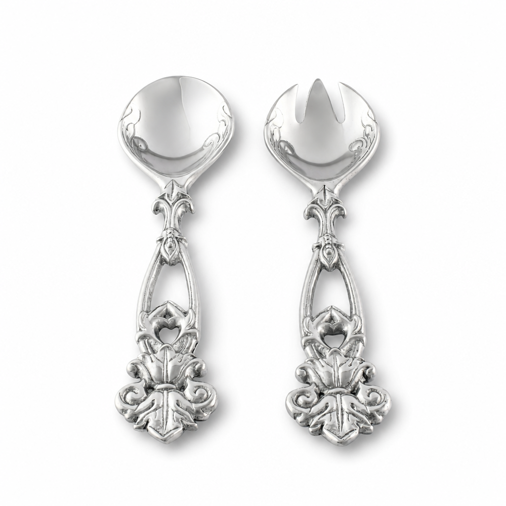 Fleur-De-Lis Open Serving Set 8