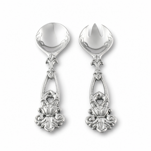Fleur-De-Lis Open Serving Set 8