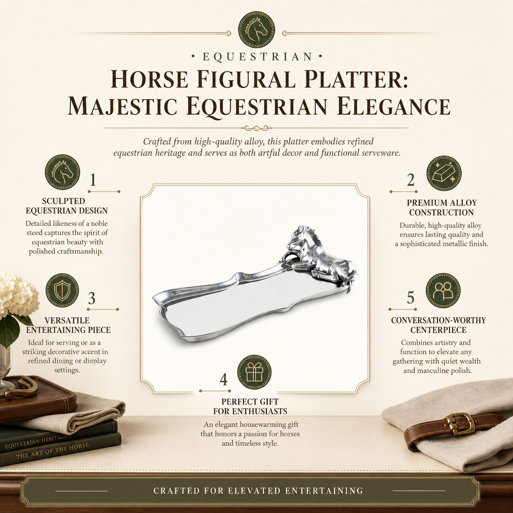 Horse Figural Platter 11