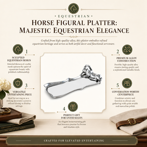 Horse Figural Platter 11
