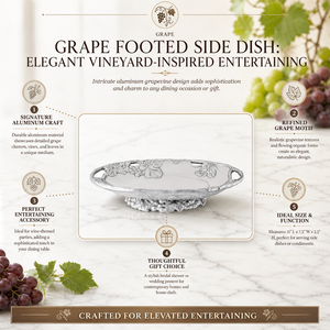 Grape Footed Side Dish 12