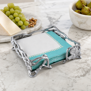 Grape Open Vine Napkin Box 7
