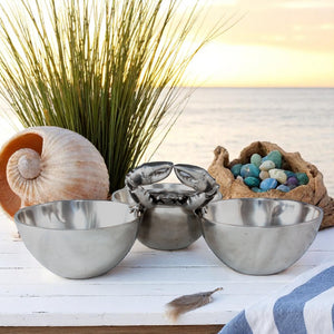 Crab 3-Bowl Bowl