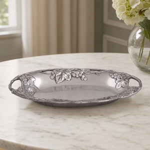 Grape Oval Tray 8