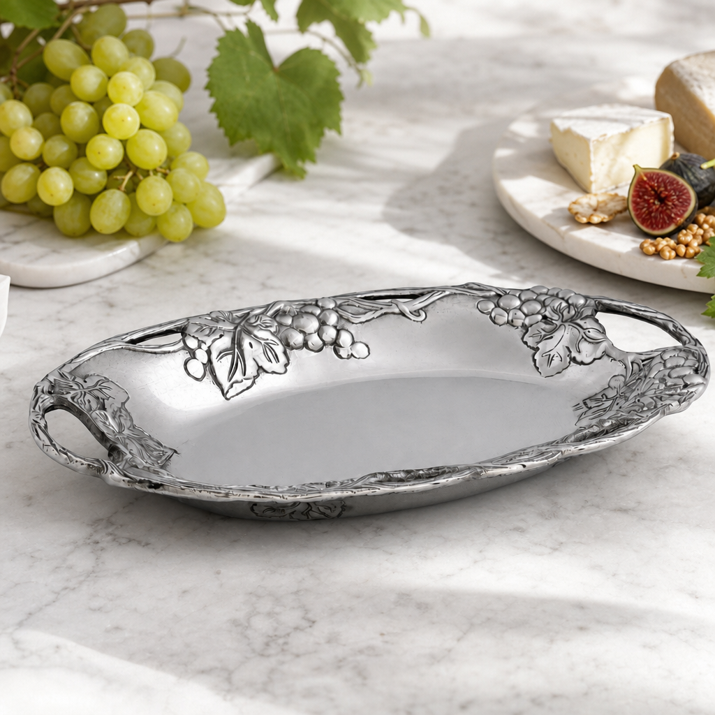 Grape Oval Tray 6