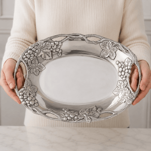 Grape Oval Tray 9