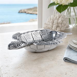 Sea Turtle Oval Bowl 3