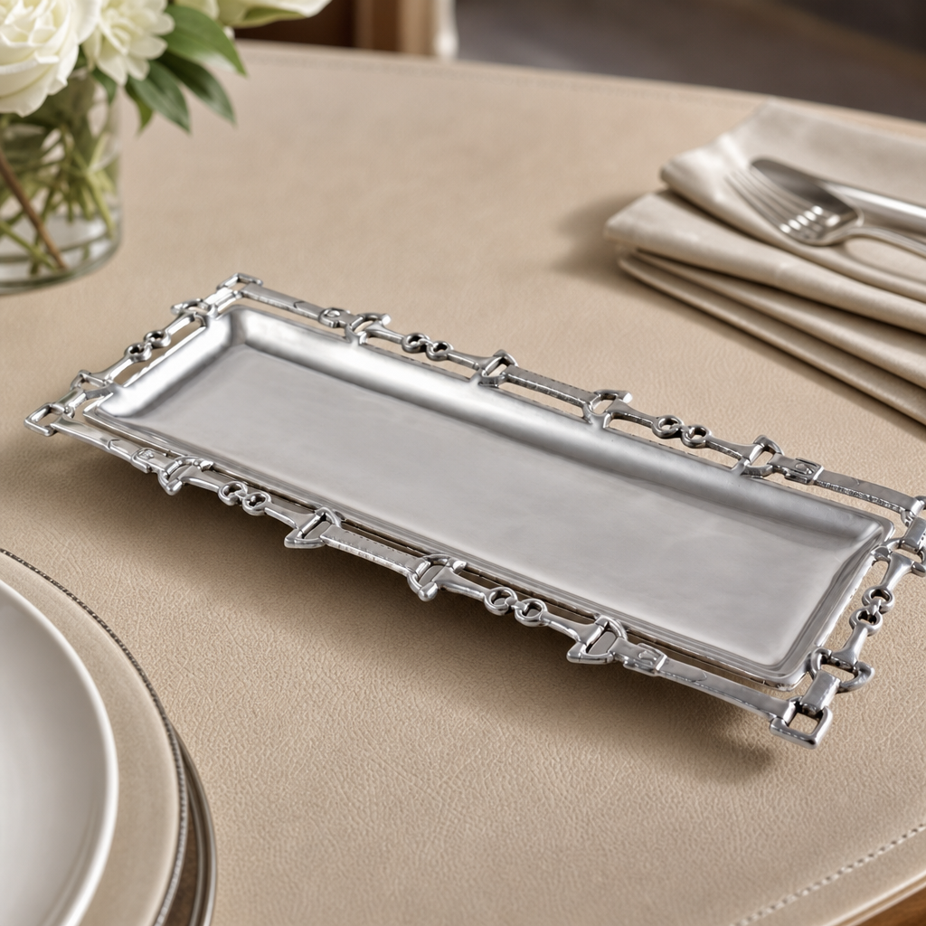 Equestrian Oblong W/Openwork 1