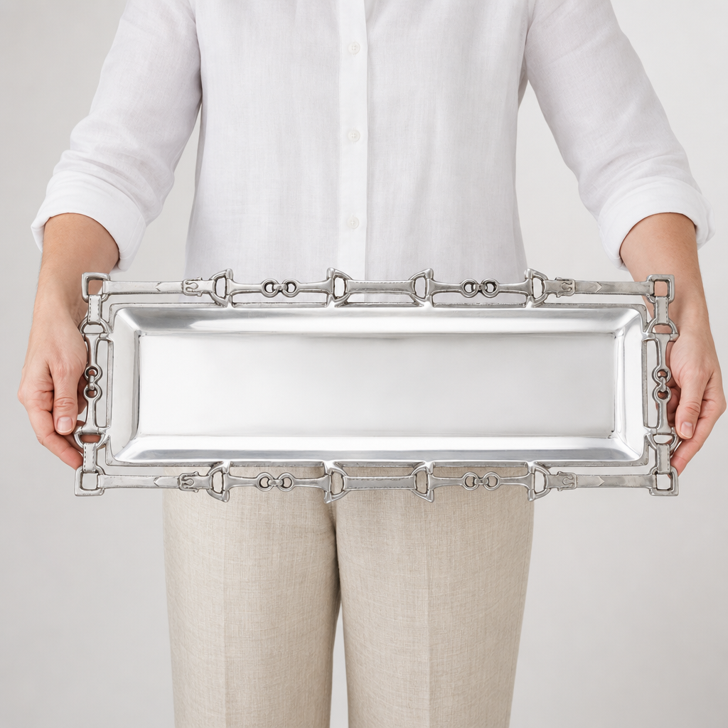 Equestrian Oblong W/Openwork 11