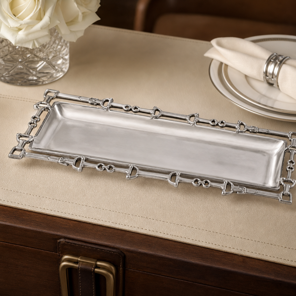 Equestrian Oblong W/Openwork 4