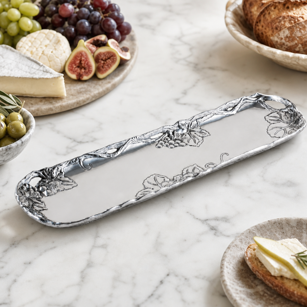 Grape Vineyard Oblong Tray 4