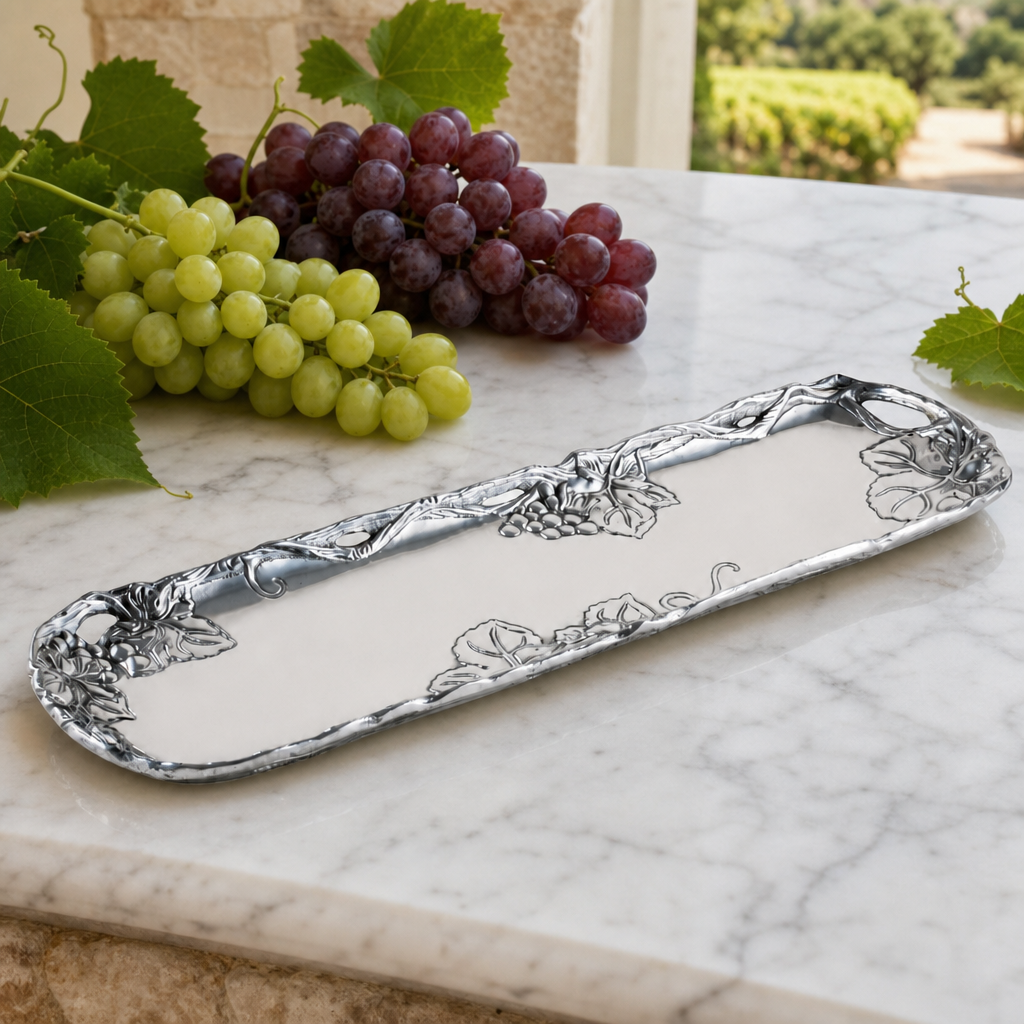 Grape Vineyard Oblong Tray 1