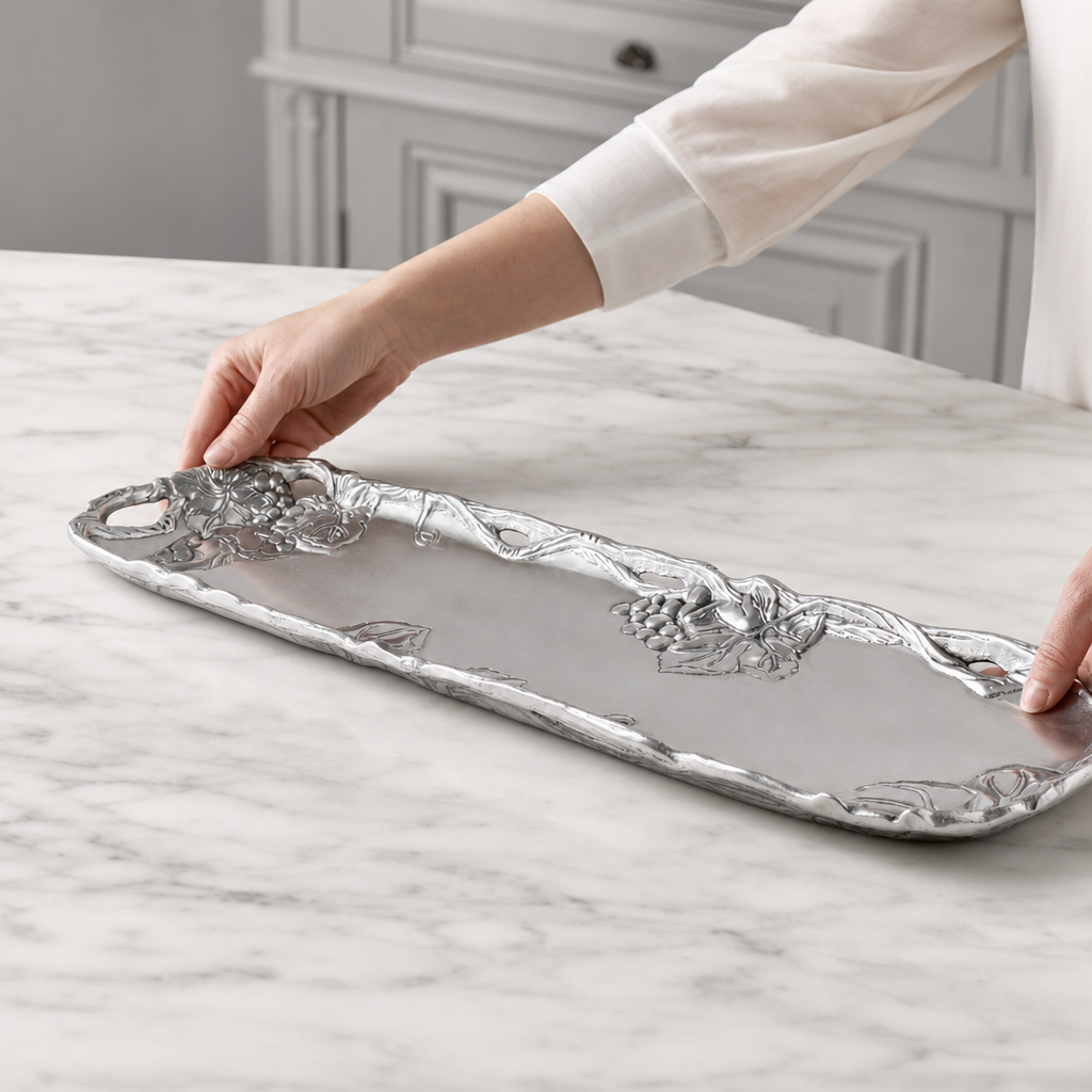 Grape Vineyard Oblong Tray 8