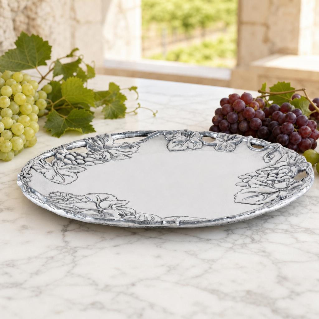 Grape 12 Round Plate 3