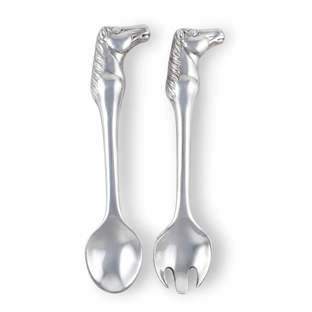 Horse Figural Serving Set-Set/2 1