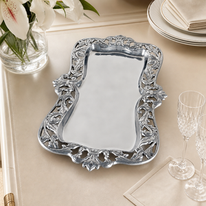 Fleur-De-Lis Acanthus Oblong 3