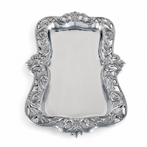 Fleur-De-Lis Acanthus Oblong 8