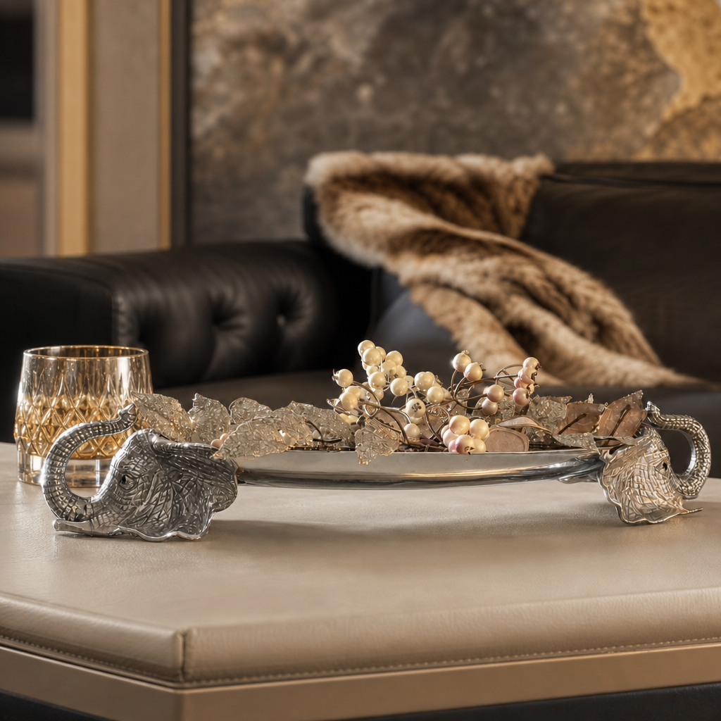 Elephant Centerpiece Tray 4