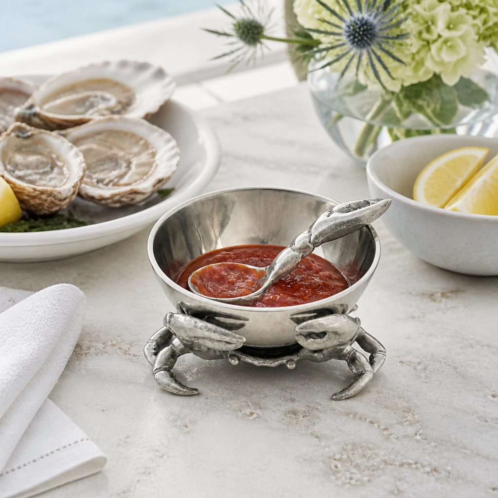 Crab 3-Piece Condiment Set 5